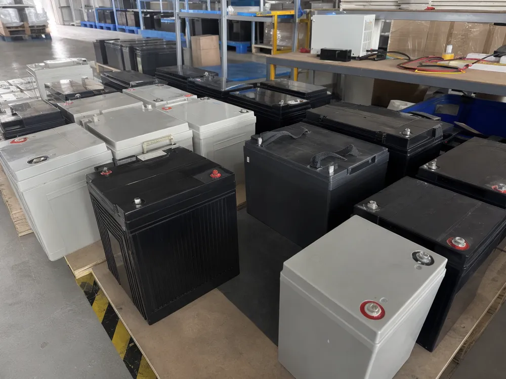 12V AGM and gel replacement batteries for existing solar installations in Africa and Southeast Asia