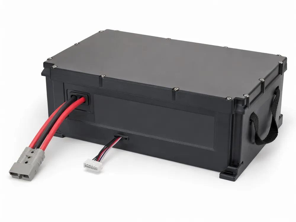 24V solar battery pack engineered for charger-ready deployment with BMS matched to MPPT controllers