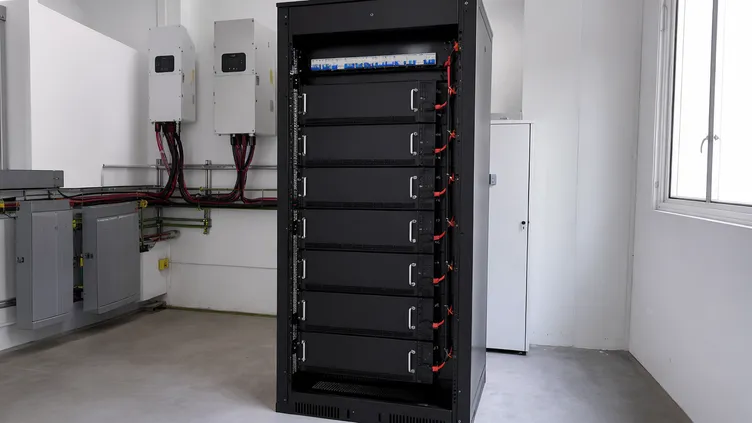 19-inch rack-mounted LiFePO4 battery modules for commercial solar storage
