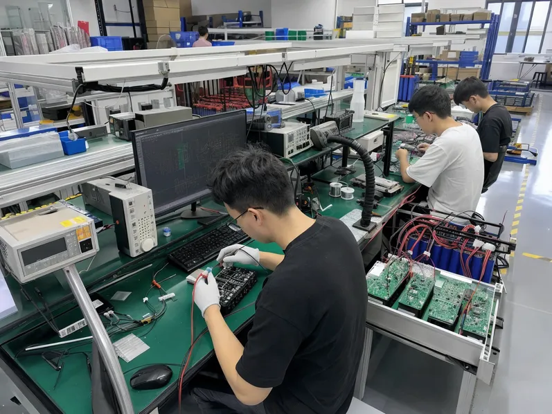 EVANBattery in-house BMS board design and manufacturing