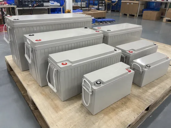 12V gel solar battery units ranging from 50Ah to 250Ah for solar home systems and inverter backup