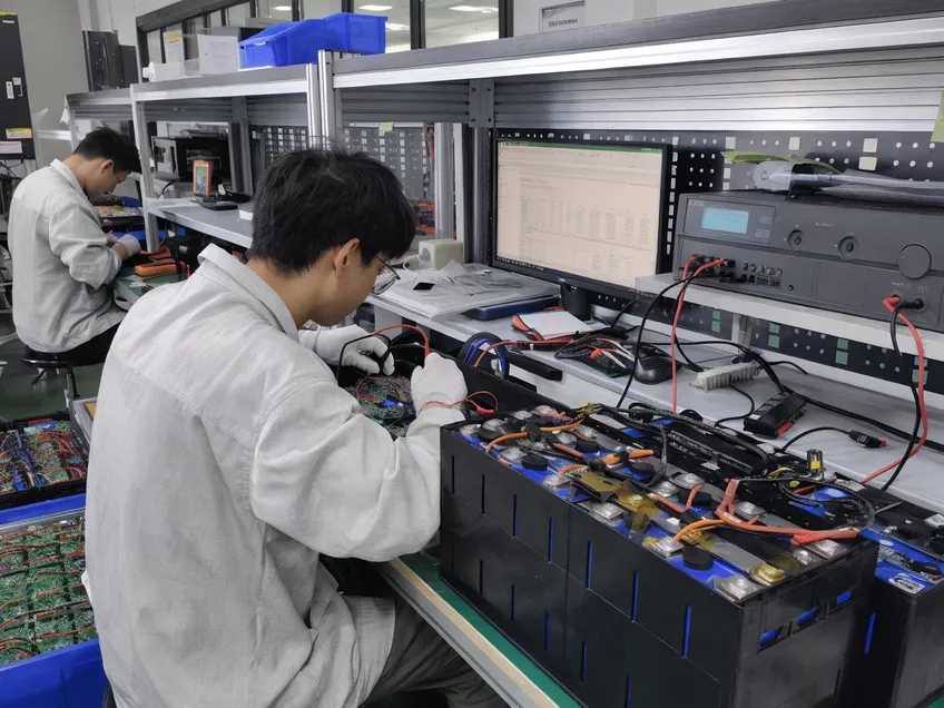 Battery manufacturing quality control process for off-grid deep-cycle reliability