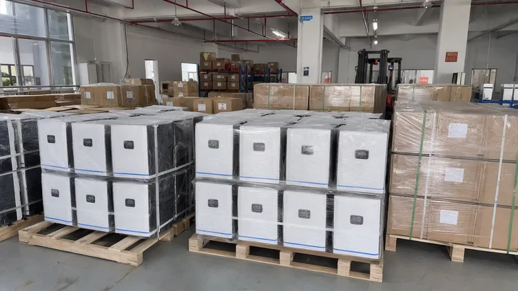Solar battery storage units staged for rural electrification program deployment