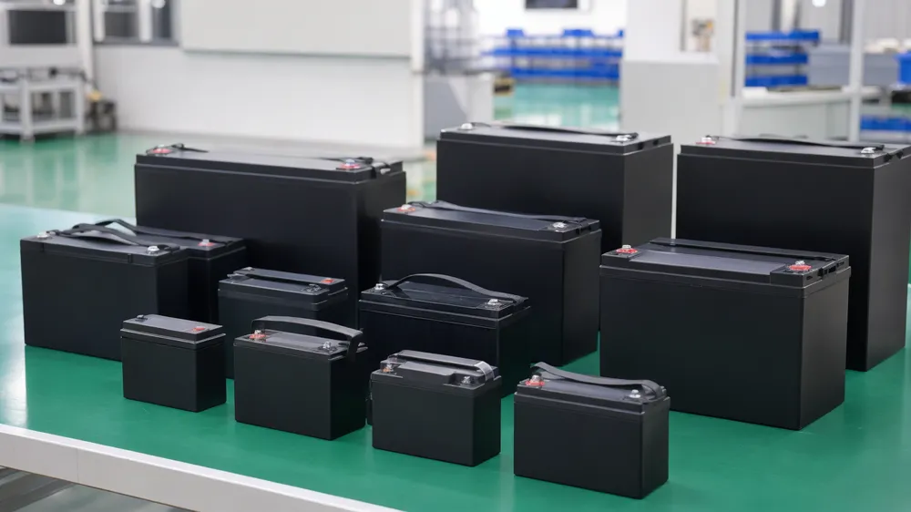 LiFePO4 solar battery packs in 12V, 24V, and 48V configurations