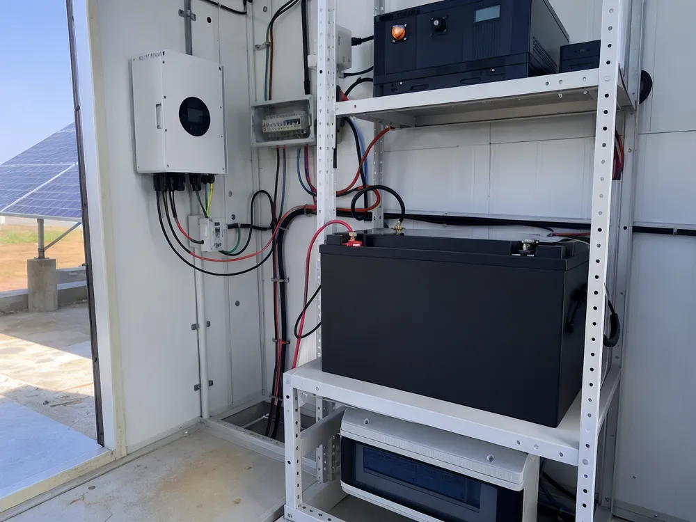 24V LiFePO4 solar battery for off-grid and telecom applications