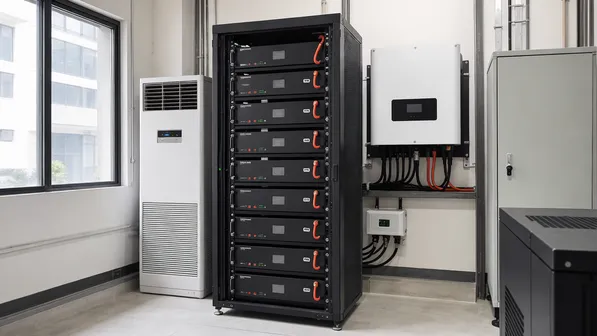 Rack-mounted 48V/51.2V battery modules for commercial peak-shaving applications