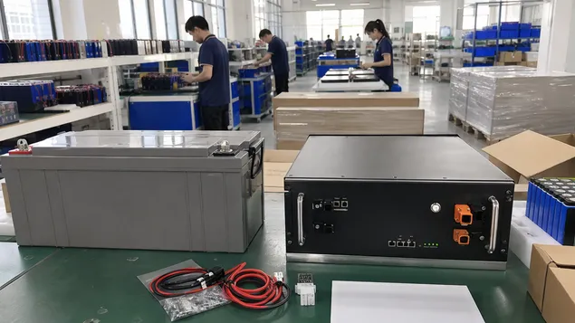 Lead-acid to LiFePO4 lithium battery upgrade comparison for solar distributors