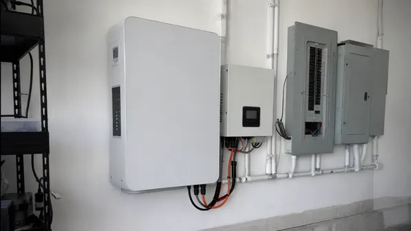 48V wall-mounted LiFePO4 battery pack for residential backup distribution