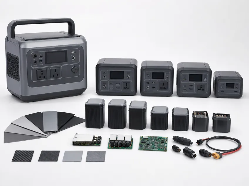 OEM and ODM portable solar battery configuration options at EVANBattery