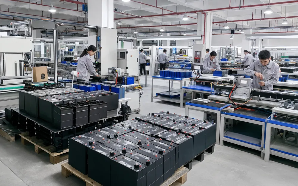 100Ah solar battery production line for wholesale programs