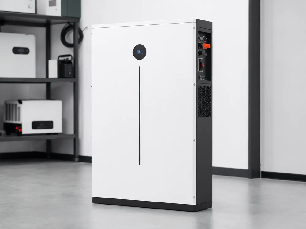 EVANBattery 10kW solar battery pack with 48V LiFePO4 cells and integrated BMS