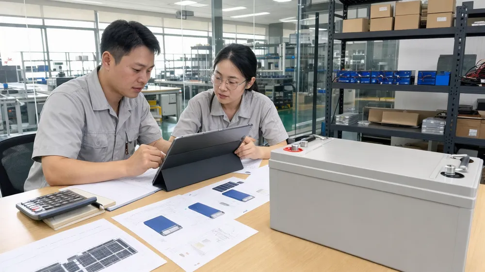 EVANBattery 200Ah solar battery technical proposal and quote process