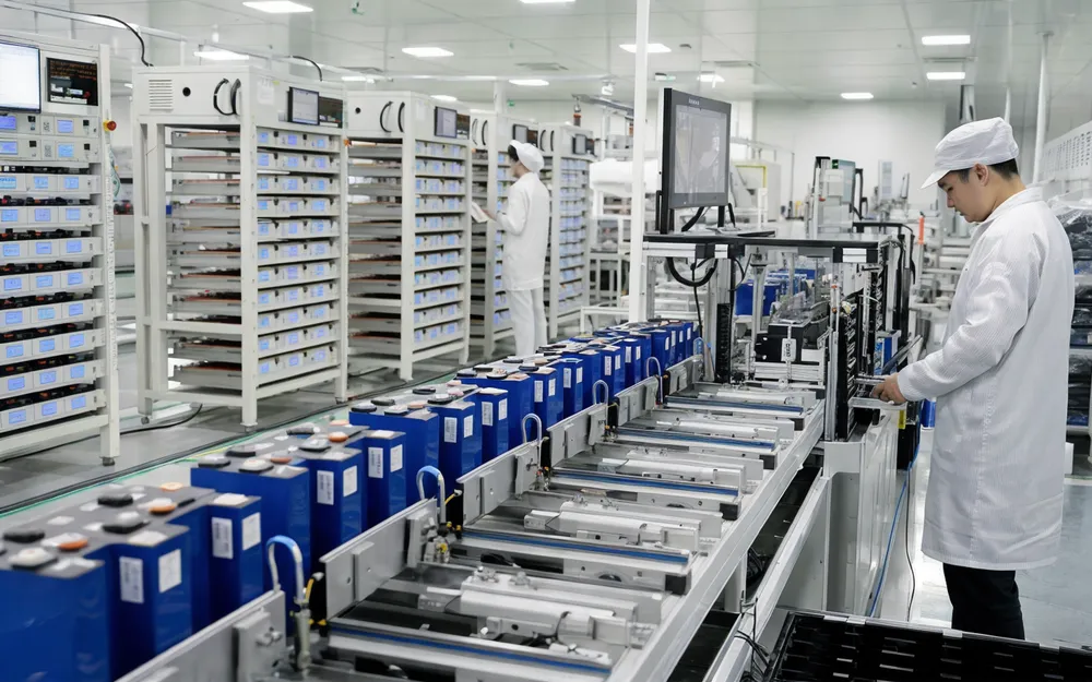 Automated cell sorting and capacity verification in 200Ah battery production line