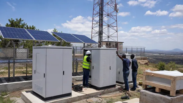 Off-grid solar battery deployment for rural electrification and telecom tower backup in Africa