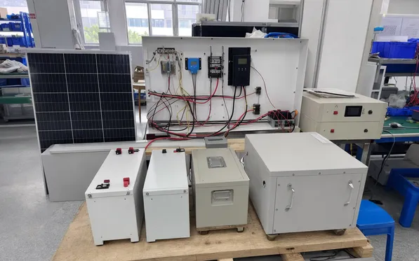 Off grid solar battery system with deep-cycle LiFePO4 cells for standalone installations