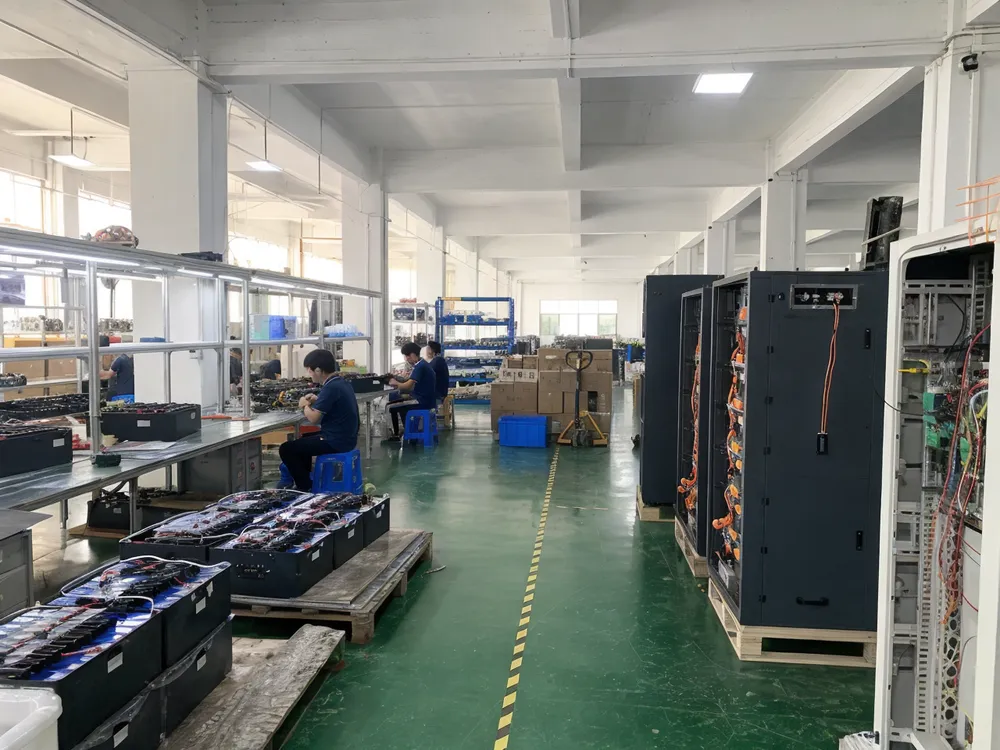 EVANBattery solar battery system manufacturing facility in Zhongshan, Guangdong