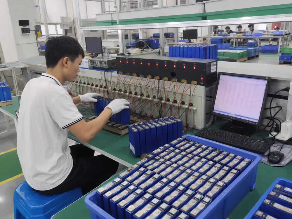 Cell sorting and matching process for off-grid solar battery packs