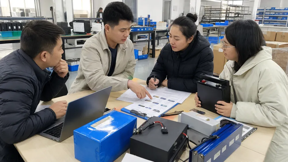 EVANBattery factory quote request process for off-grid solar battery systems