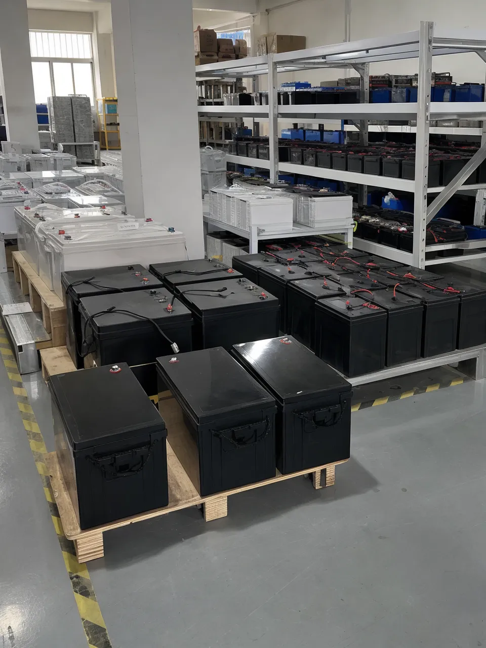 Off grid solar battery system — 12V and 24V LiFePO4 and gel battery packs for standalone solar installations
