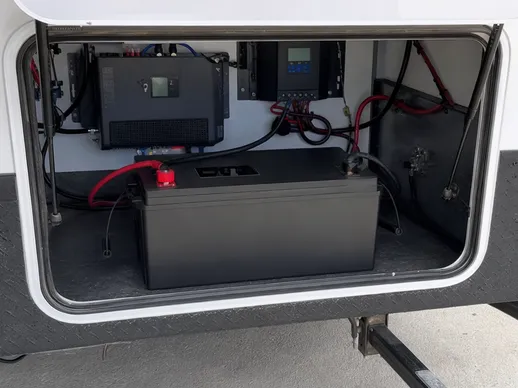 12V 200Ah LiFePO4 solar battery for larger RV systems