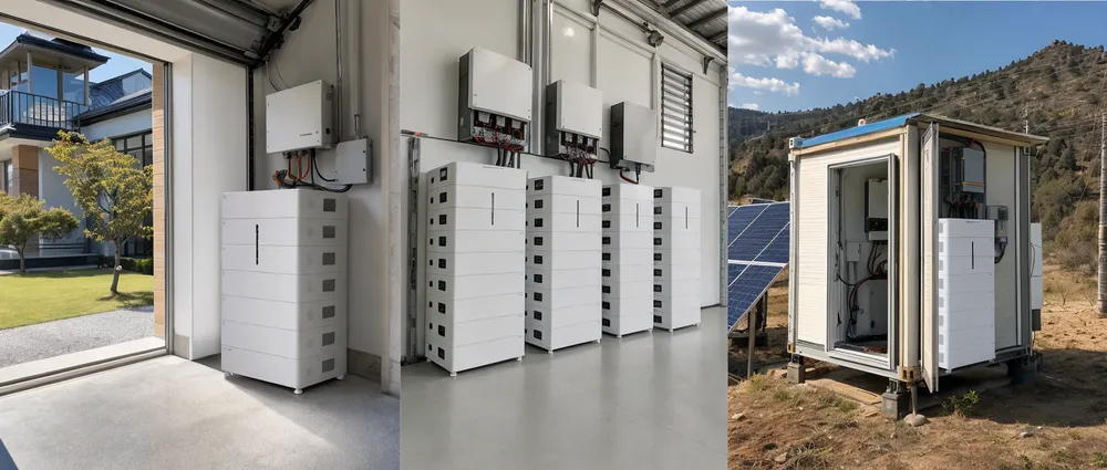 Stackable solar battery storage deployed across residential, commercial, and off-grid market segments